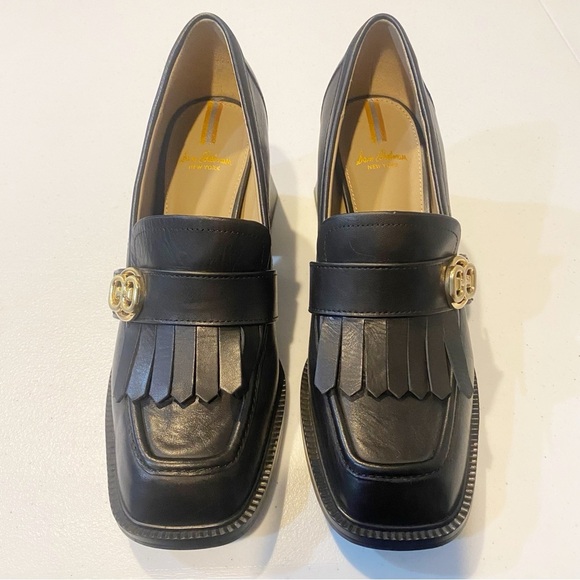 SAM EDELMAN Quinly Block Heel Loafer Kilty Loafer Pumps - Picture 4 of 16